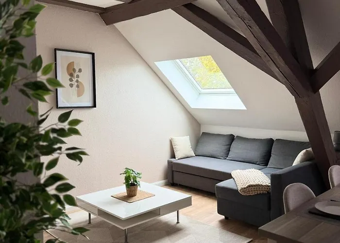 Le Cocon De L'arc, Parking Free Apartment Mülhausen